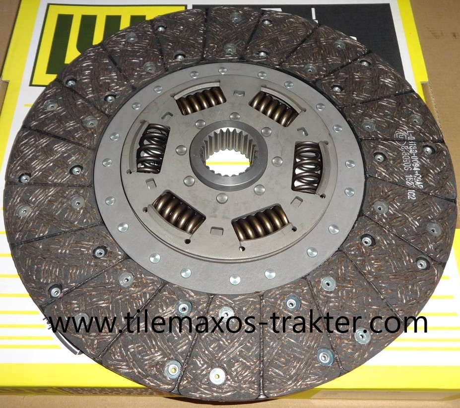 ΔΙΣΚΟΣ ΣΥΜΠΛΕΚΤΟΥ LUK ΘΕΡΜΟΥΙΤ ΕΛΑΤΗΡΙΑ 330/24Δ/40Χ36,5 LAMBORGHINI-DEUTZ-SAME-HURLIMANN Πολλαπλοί Κωδικοί: 0.008.9937.3, 327642806464, 806464 