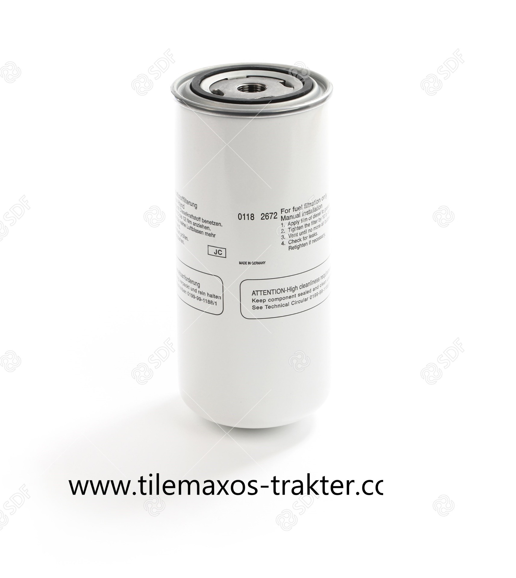 ΦΙΛΤΡΟ ΠΕΤΡΕΛΑΙΟΥ Fuel Filter Element - Original SDF - ΚΩΔ. 01182672 