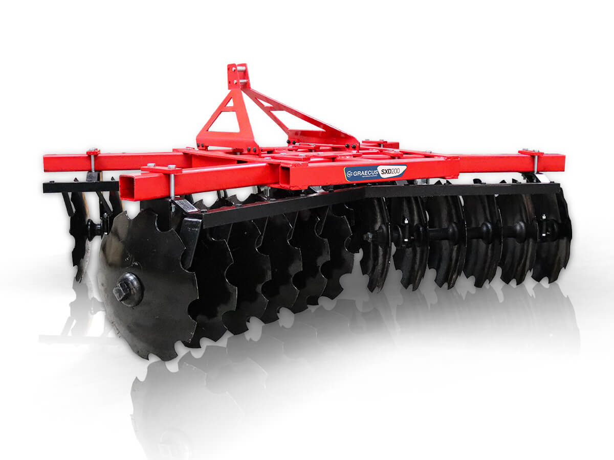 Δισκοσβάρνα τύπου Χ 2,00m SXD200 για τρακτερ από 55 εώς 100 hp